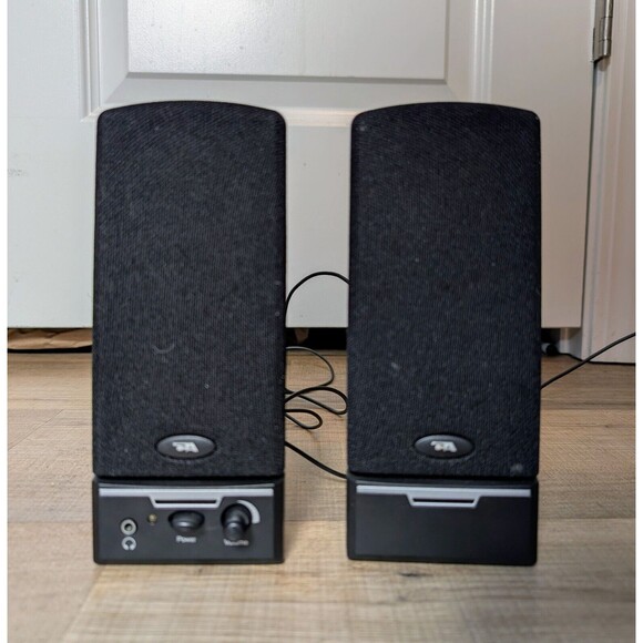 Cyber Acoustics CA-2014 Computer Speakers Full Stereo Multimedia - Picture 3 of 7